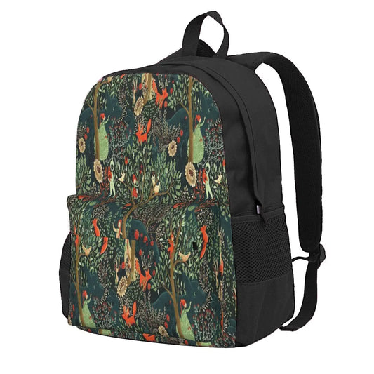 Whimsical Wonderland 1 Backpacks Men's & Women's Vintage Travel Bags