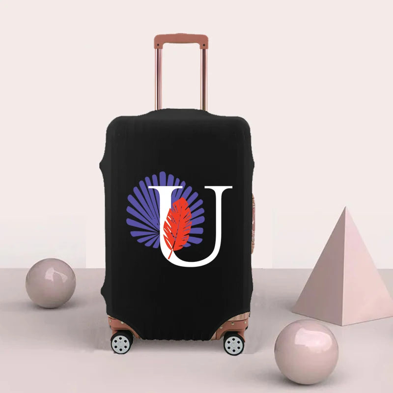 Luggage Cover Elastic Protective Cover Scratch Resistant 18-32 Inch Suitcase