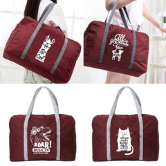 Large Capacity Travel Bags Unisex Handbags Men Nylon Foldable Duffel