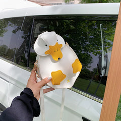 Yellow Duck Style Crossbody Bag for Women Shoulder Bag Purses and Handbag