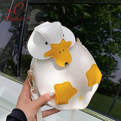 Yellow Duck Style Crossbody Bag for Women Shoulder Bag Purses and Handbag