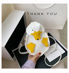 Yellow Duck Style Crossbody Bag for Women Shoulder Bag Purses and Handbag