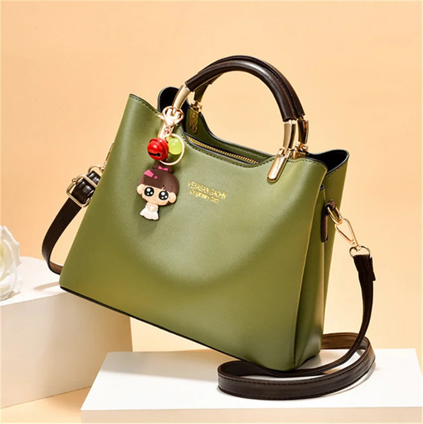 Women's Bucket Bag - Crossbody Shoulder Bag