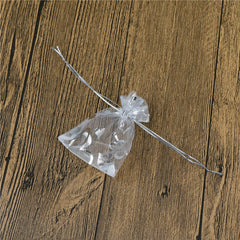 50Pcs/lot Organza Drawstring Bag Wedding Favor Gift Bag Candy Bags