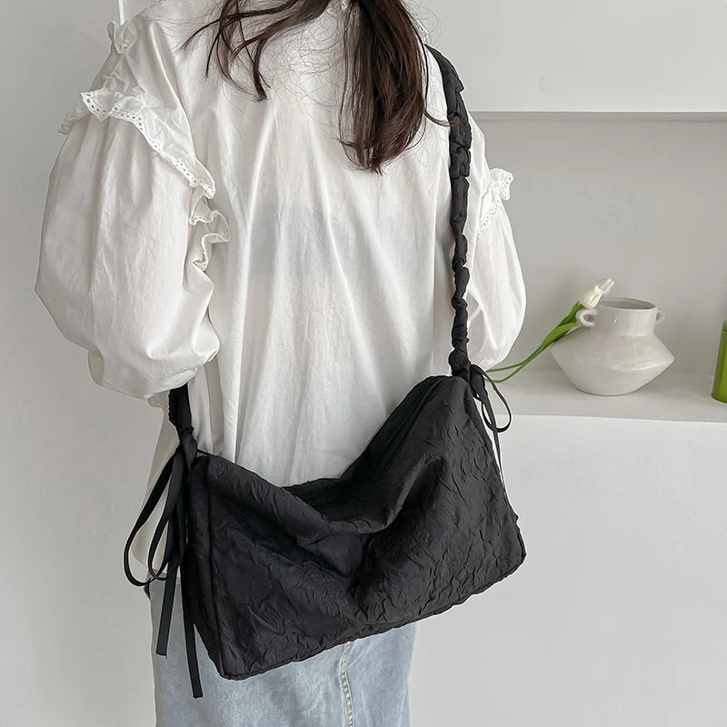Bow Crossbody Handbag for Women Shoulder Bag