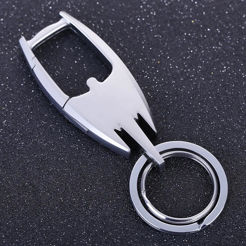 Double Ring Key Holders Metallic Key Wallets