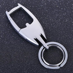 Double Ring Key Holders Metallic Key Wallets