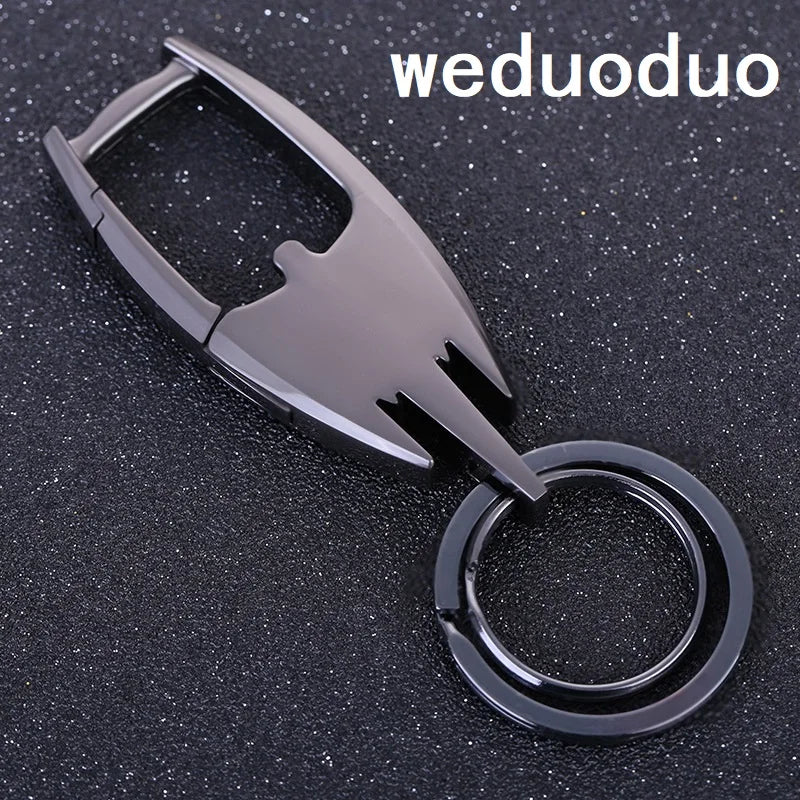 Double Ring Key Holders Metallic Key Wallets