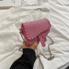 Mini Women Handbags Purses And Handbags Crossbody Chain Bag Diamond