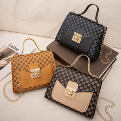 Chain Kelly Messenger Bag Printed Portable Small Square Purse Women Handbag