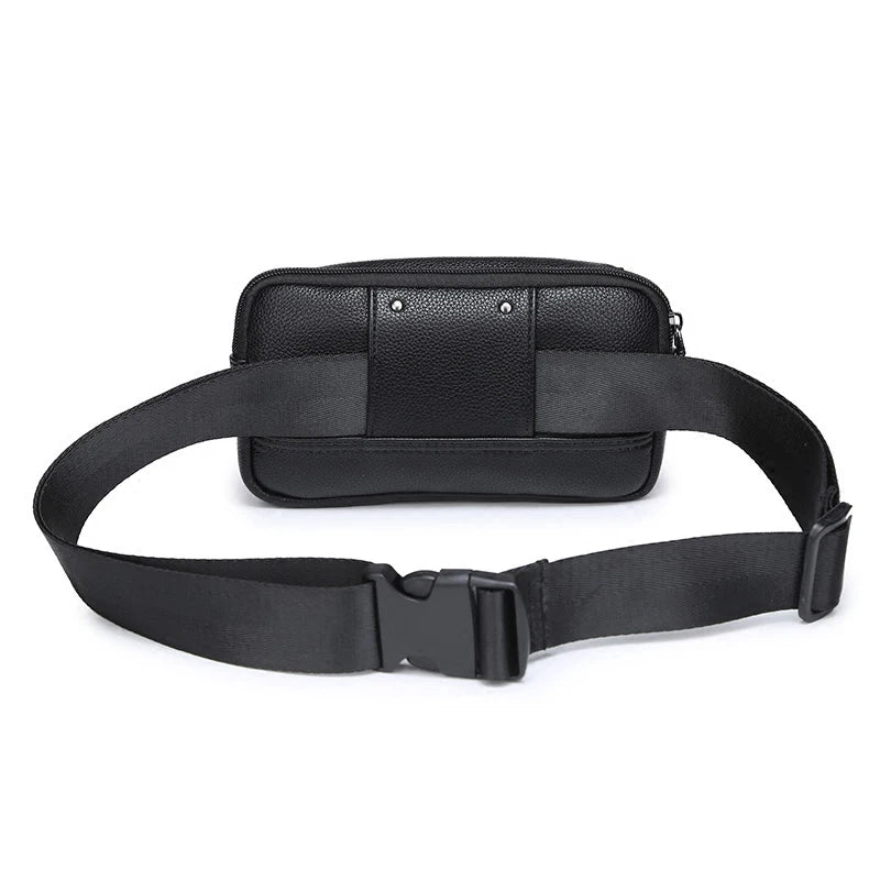 Women Waist Bag Ladies PU Leather Belt Travel Waist Packs Pouch Phone Bag