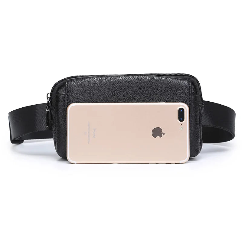 Women Waist Bag Ladies PU Leather Belt Travel Waist Packs Pouch Phone Bag