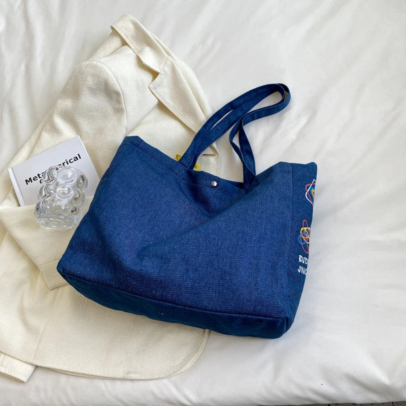 Hot Canvas Shoulder Bags Women Purse Lady Handbags