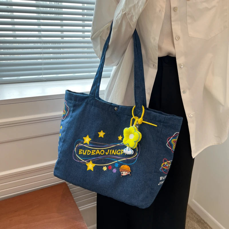 Hot Canvas Shoulder Bags Women Purse Lady Handbags