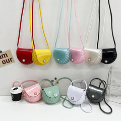 Mini Pearl Bag PVC Crossbody Small Purse Women Handbag