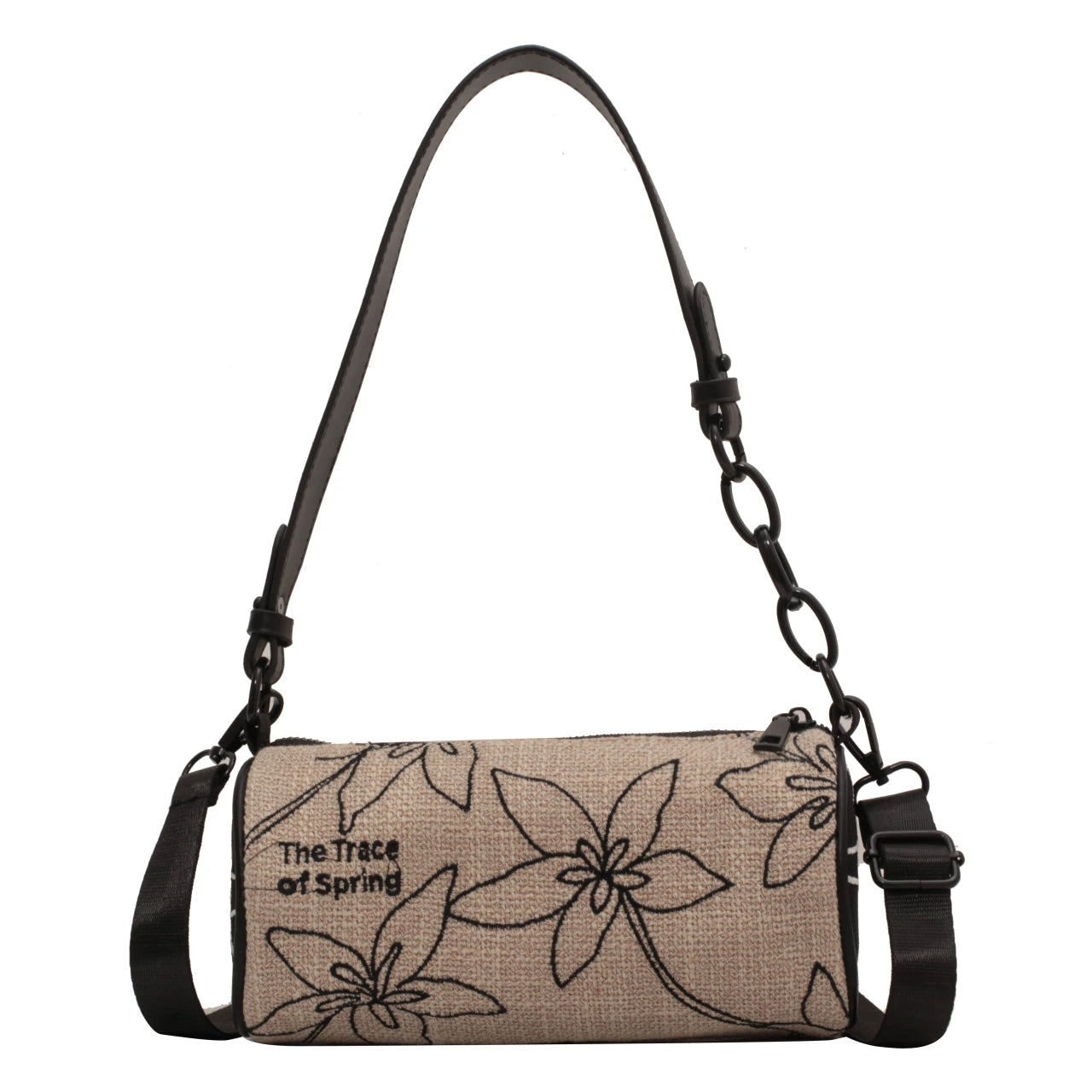 Canvas Lady Shoulder Bags