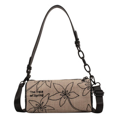 Canvas Lady Shoulder Bags