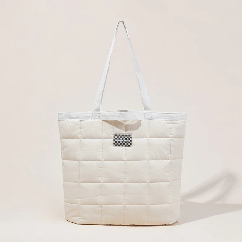 Puffer High Handbag Shopping Tote Bag