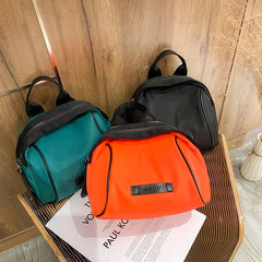 Small Nylon Backpack Purse High School Bag Travel Bag