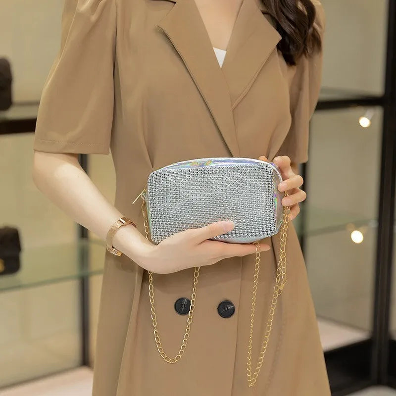 Shining Diamond Chain Mini Shoulder Bag