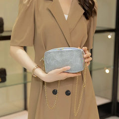 Shining Diamond Chain Mini Shoulder Bag