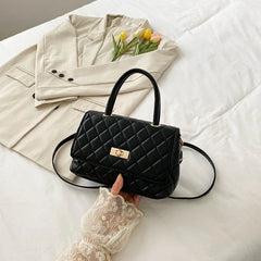 Women's Tote Bag Shoulder Flap Handbag PU Leather Purse