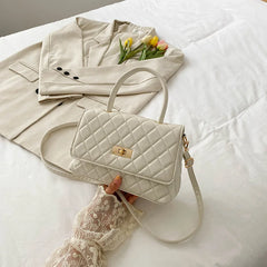 Women's Tote Bag Shoulder Flap Handbag PU Leather Purse