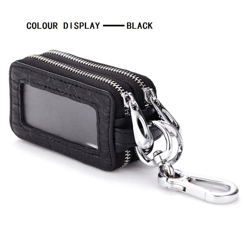 Women High Key Wallets Leather Waist Safety Hardwear