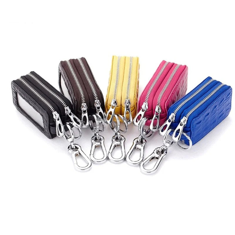 Women High Key Wallets Leather Waist Safety Hardwear