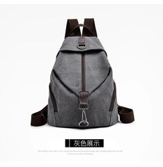 Casual Nylon Backpack Teen Girl Student School Bags Female