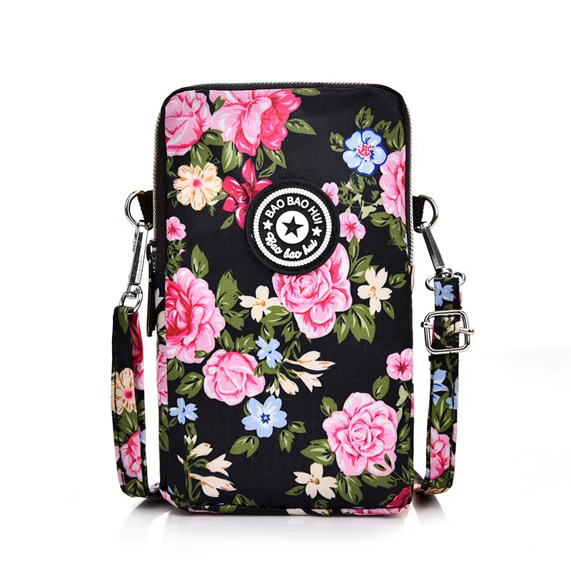 Women Mini Mobile Phone Bag Female Crossbody Bag Ladies Shoulder Bag