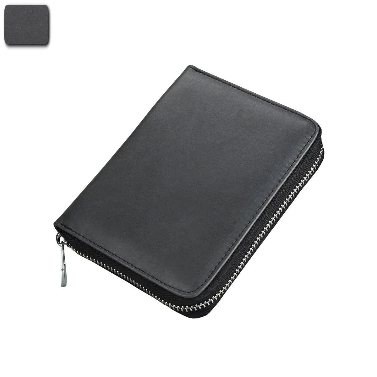 Stylish Leather Bag with Pockets and Shoulder Strap