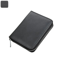 Stylish Leather Bag with Pockets and Shoulder Strap