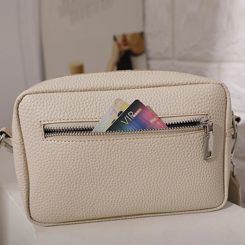 Solid Classic Ladies Handbags Square Women Bags Shoulder Crossbody Sling Bags