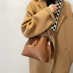 Large Capacity Bucket Bag Shoulder Bag Diagonal Bag