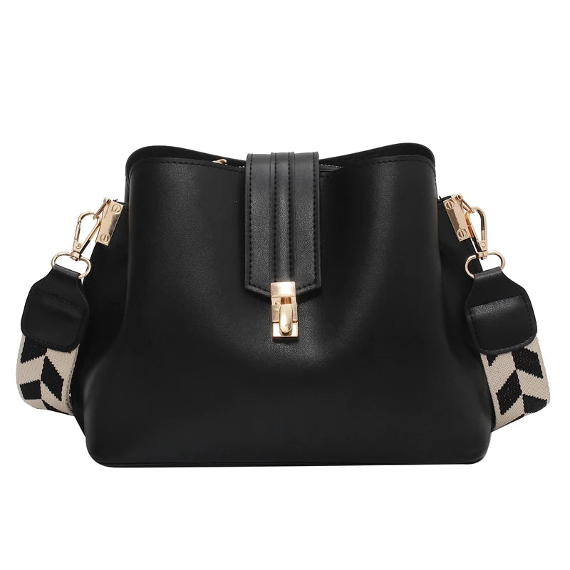 Large Capacity Bucket Bag Shoulder Bag Diagonal Bag