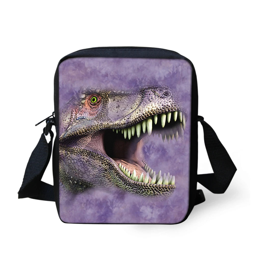 Wild Animal Printing Shoulder Bag for Girls