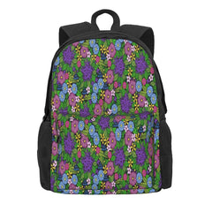 Wild Wildflowers Backpacks Men's & Women's Travel Bag