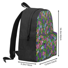 Wild Wildflowers Backpacks Men's & Women's Travel Bag