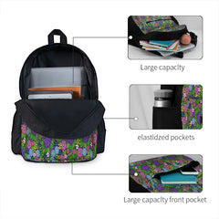 Wild Wildflowers Backpacks Men's & Women's Travel Bag