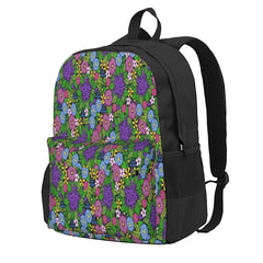 Wild Wildflowers Backpacks Men's & Women's Travel Bag