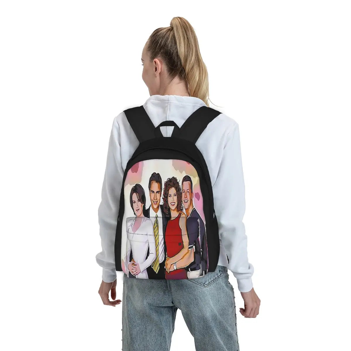 Will & Grace Backpacks Men Women Bags Man Bag
