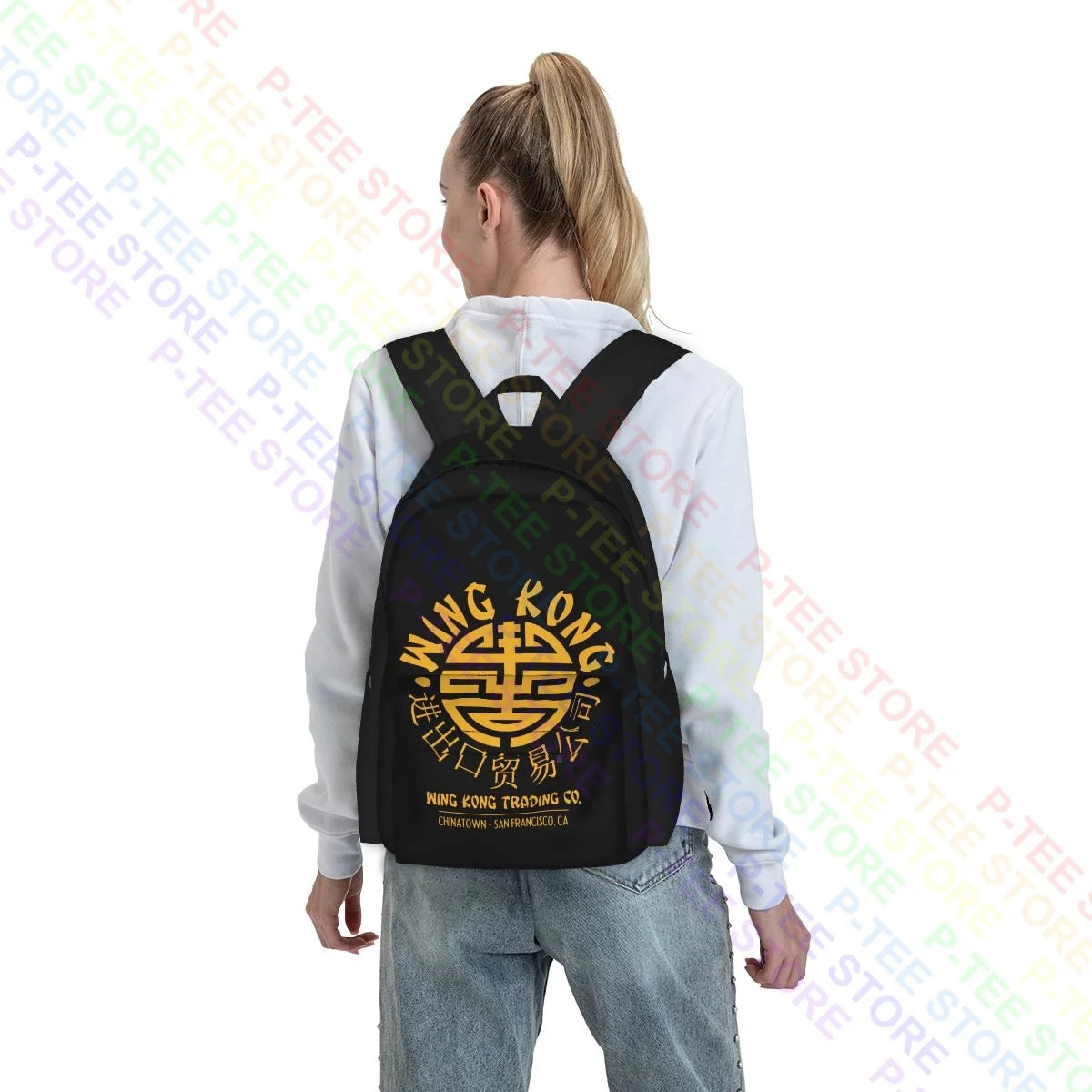 Wing Kong Big Trouble In Little Large Capacity Backpack