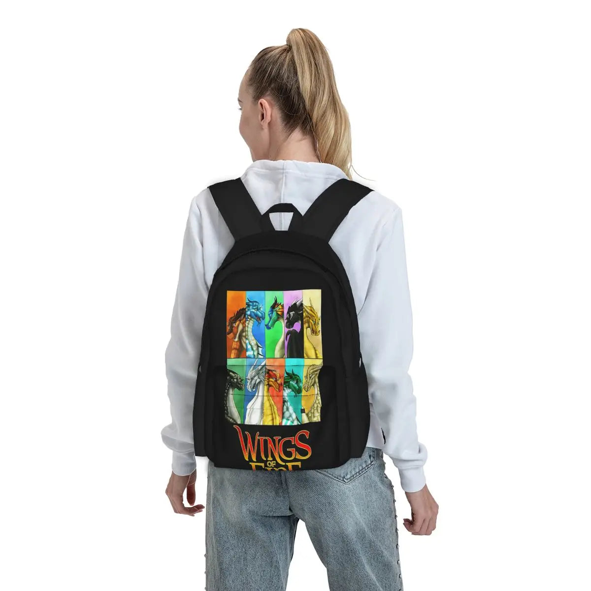 Wings Of Fire Anime Backpacks For Teenagers