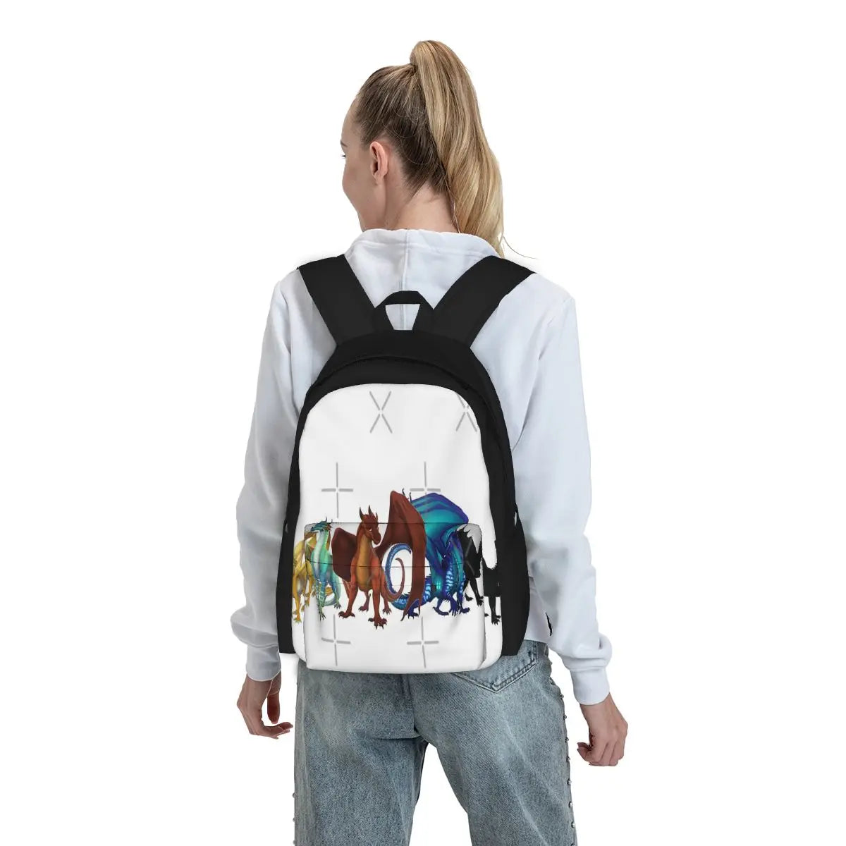 Wings Of Fire - Dragonets Of Destiny 1 Backpacks Men's Backpacks Bags For Women