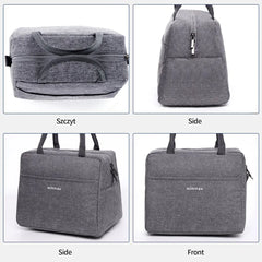Waterproof Cooler Bags Zipper Thermal Lunch Box Totes for Women