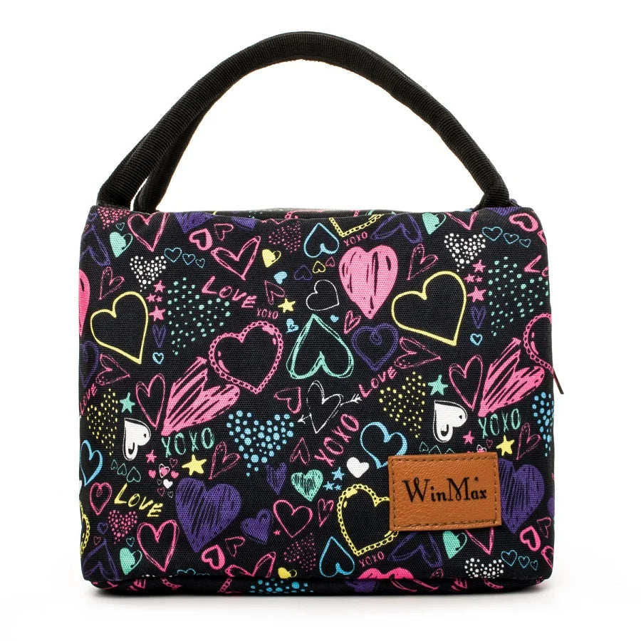 Insulated Thermal Food Fresh Lunch Bags Portable Women Kids Picnic Lunch Box