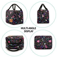 Insulated Thermal Food Fresh Lunch Bags Portable Women Kids Picnic Lunch Box