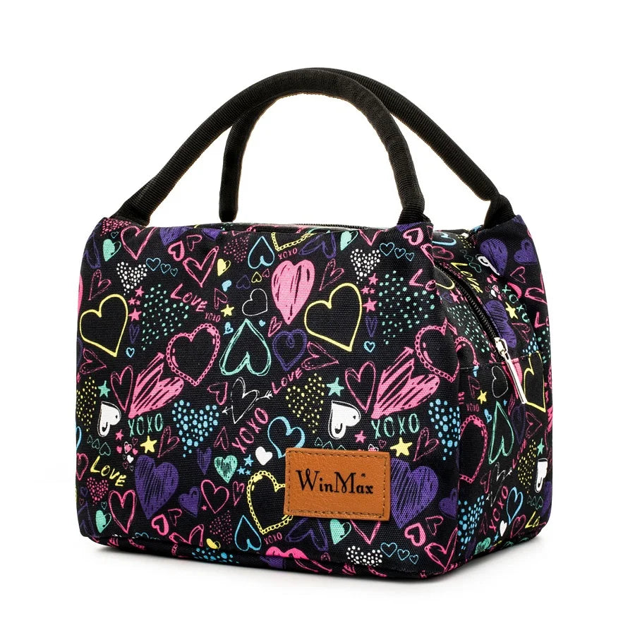 Insulated Thermal Food Fresh Lunch Bags Portable Women Kids Picnic Lunch Box