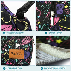 Insulated Thermal Food Fresh Lunch Bags Portable Women Kids Picnic Lunch Box